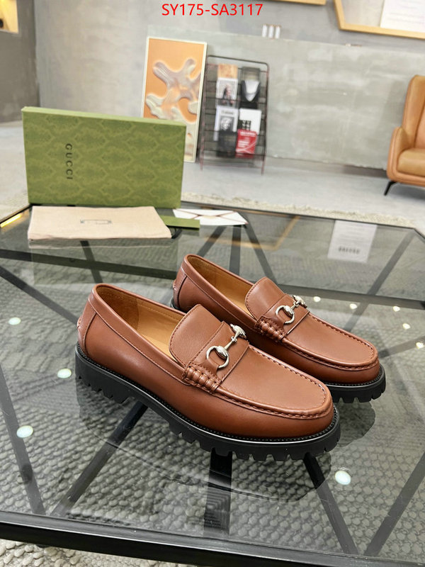 Men Shoes-Gucci best replica quality ID: SA3117 $: 175USD