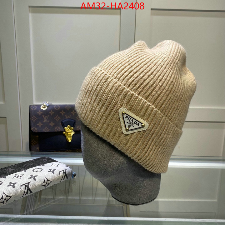 Cap (Hat)-Prada shop designer ID: HA2408 $: 32USD