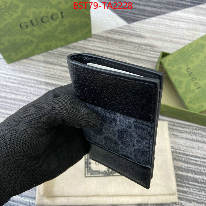 Gucci Bags(TOP)-Wallet- 2024 aaaaa replica 1st copy ID: TA2228 $: 79USD,