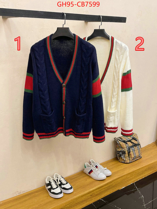 Clothing-Gucci what is aaaaa quality ID: CB7599 $: 95USD