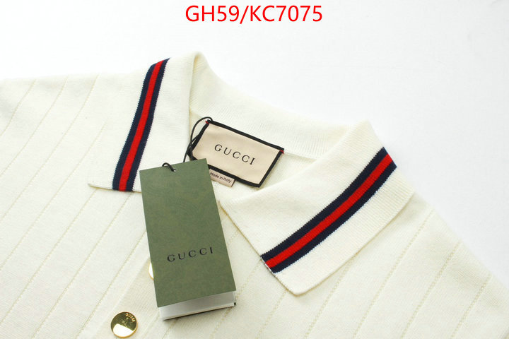 Clothing-Gucci fake ID: KC7075 $: 59USD