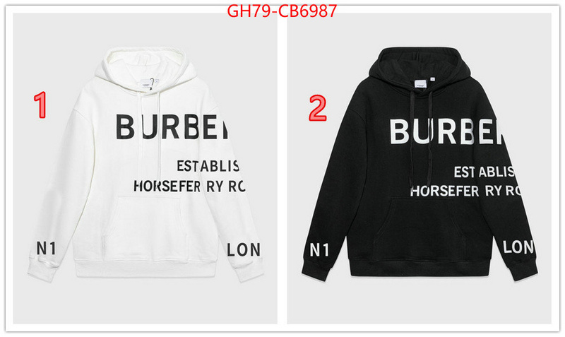 Clothing-Burberry designer fashion replica ID: CB6987 $: 79USD