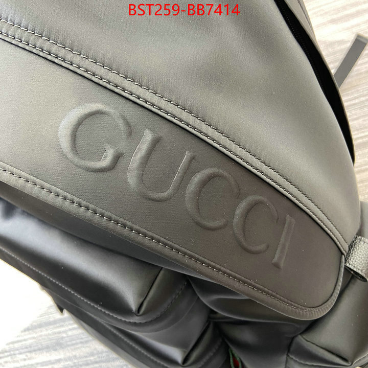 Gucci Bags(TOP)-Backpack- 1:1 ID: BB7414 $: 259USD,