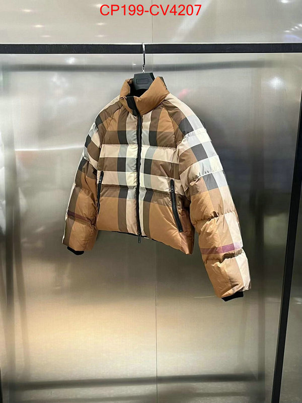 Down jacket Women-Burberry fashion replica ID: CV4207 $: 199USD