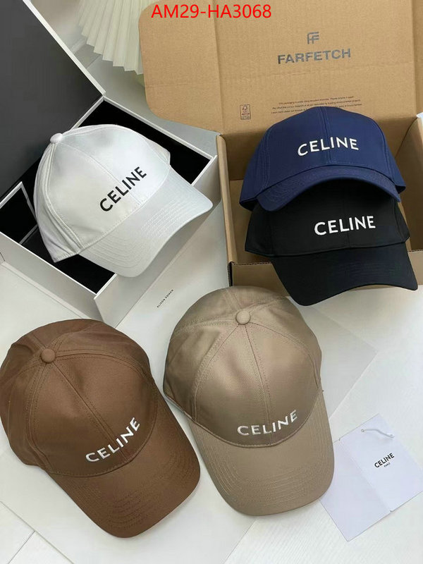 Cap(Hat)-Celine what is a 1:1 replica ID: HA3068 $: 29USD