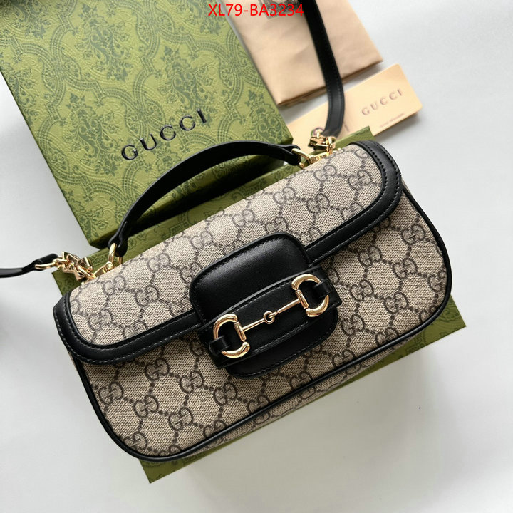 Gucci Bags(4A)-Horsebit- 2024 perfect replica designer ID: BA3234 $: 79USD,