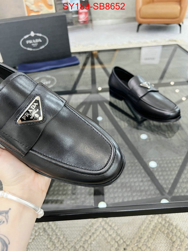 Men shoes-Prada high quality replica designer ID: SB8652 $: 189USD