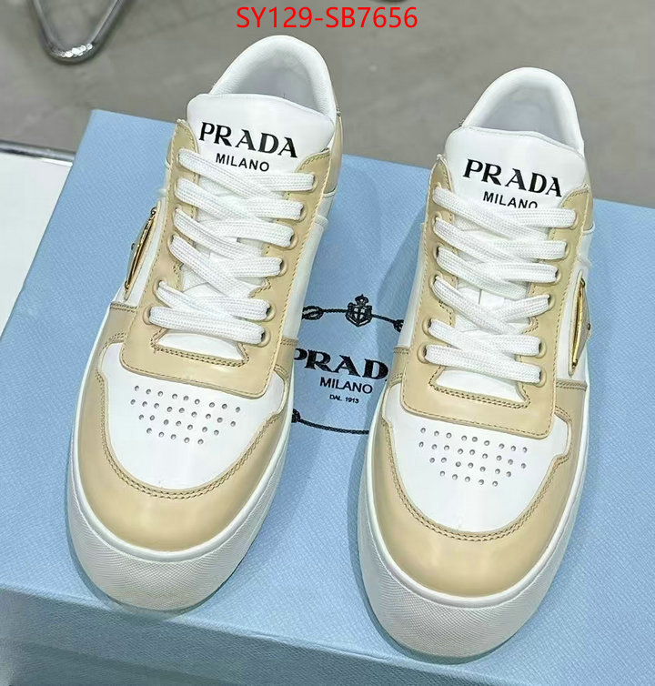 Women Shoes-Prada best luxury replica ID: SB7656 $: 129USD