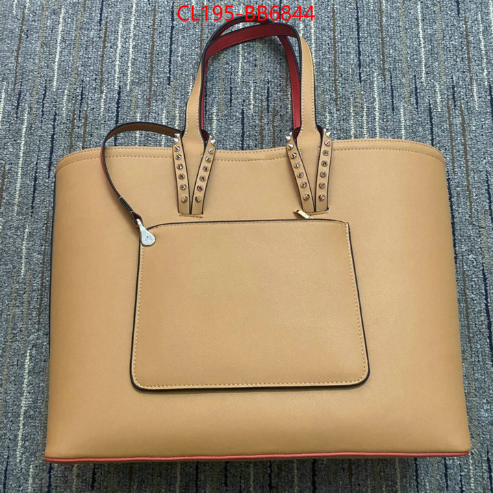 Christian Louboutin Bags(TOP)-Handbag- shop the best high authentic quality replica ID: BB6844 $: 195USD,