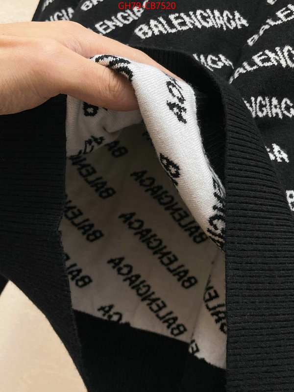 Clothing-Balenciaga replica best ID: CB7520 $: 79USD