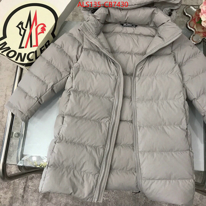 Kids clothing-Down jacket buy high-quality fake ID: CB7430 $: 135USD