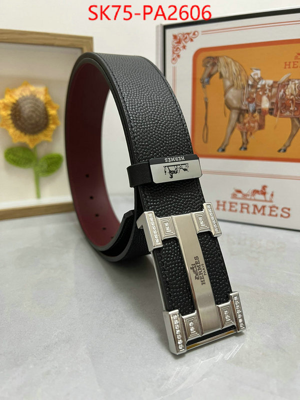 Belts-Hermes where to buy fakes ID: PA2606 $: 75USD