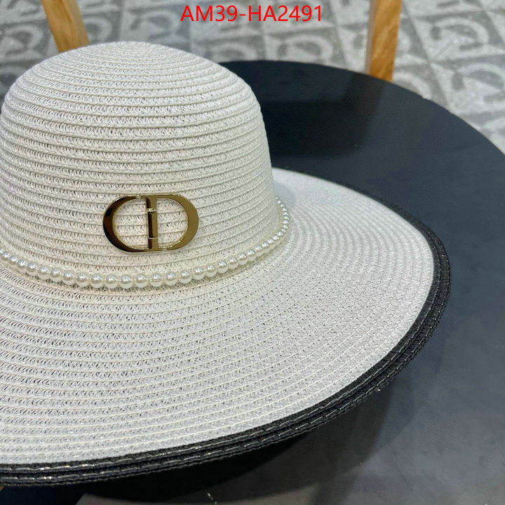 Cap (Hat)-Dior the quality replica ID: HA2491 $: 39USD