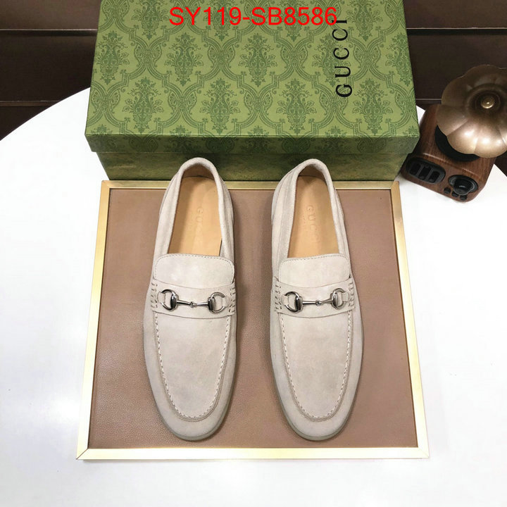 Men Shoes-Gucci 2024 aaaaa replica customize ID: SB8586 $: 119USD