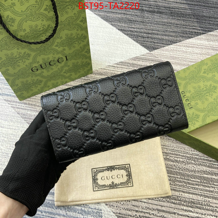 Gucci Bags(TOP)-Wallet- customize the best replica ID: TA2220 $: 95USD,