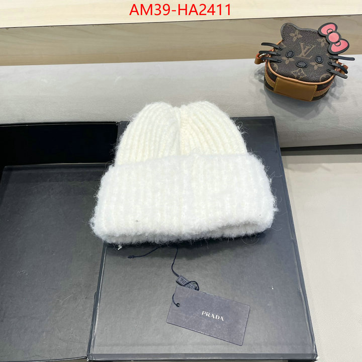 Cap (Hat)-Prada top brands like ID: HA2411 $: 39USD