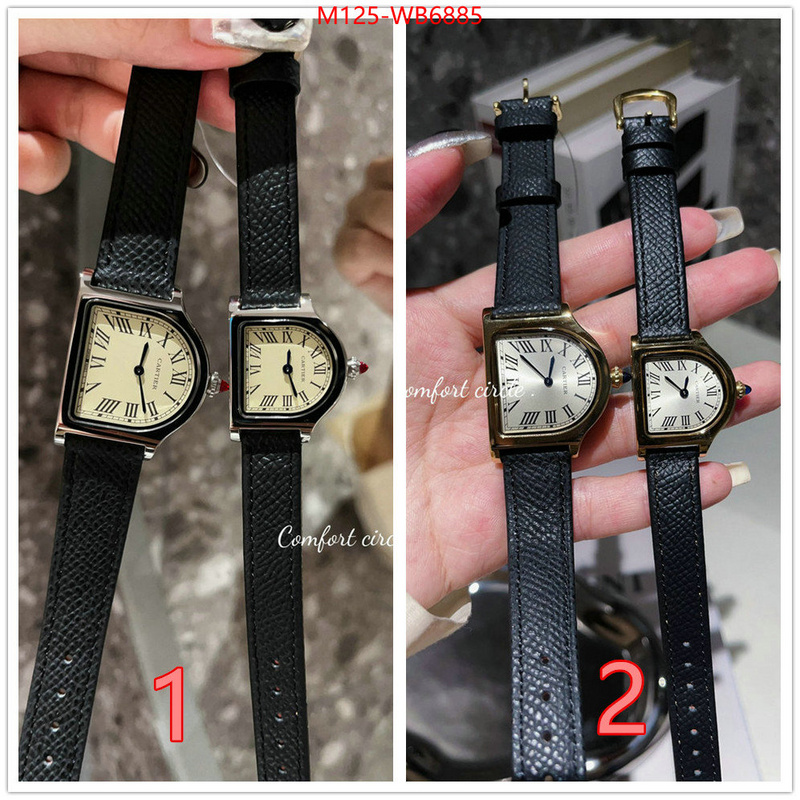 Watch(4A)-Cartier the best quality replica ID: WB6885 $: 125USD