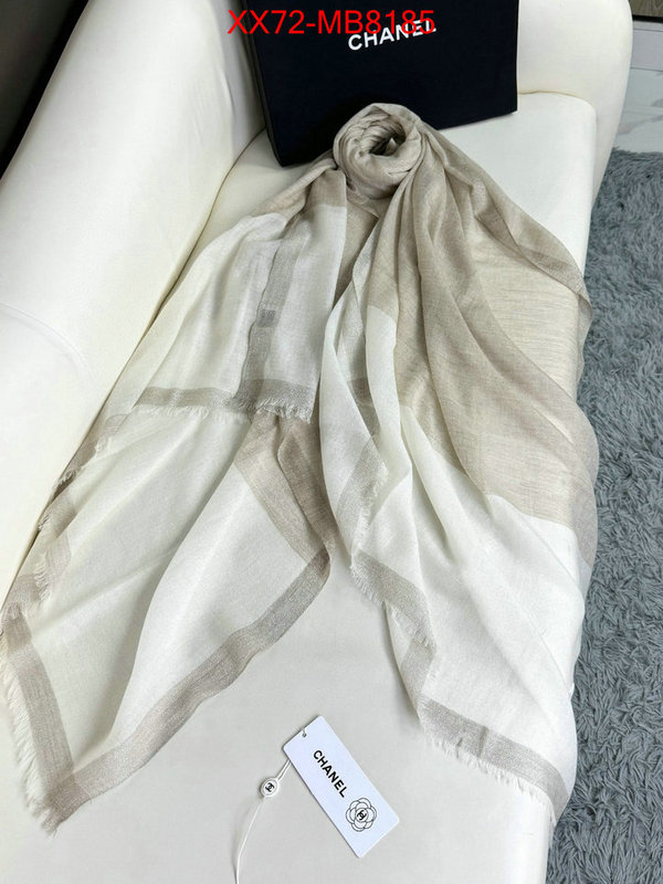 Scarf-Chanel shop cheap high quality 1:1 replica ID: MB8185 $: 72USD