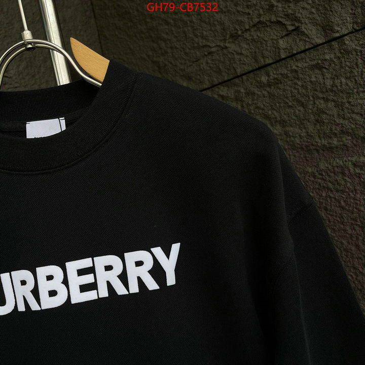 Clothing-Burberry 7 star collection ID: CB7532 $: 79USD