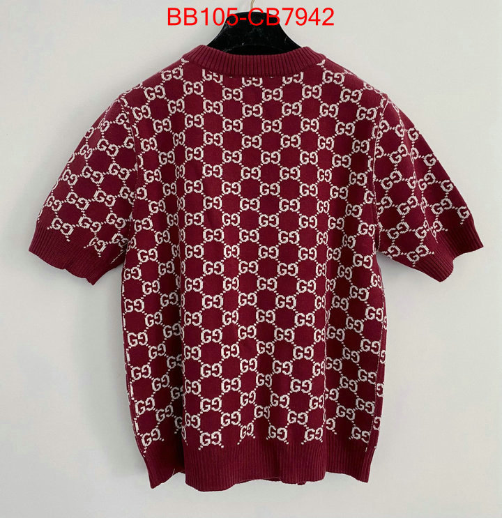 Clothing-Gucci china sale ID: CB7942 $: 105USD