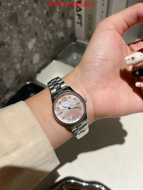 Watch(4A)-Gucci where to buy high quality ID: WB6861 $: 155USD