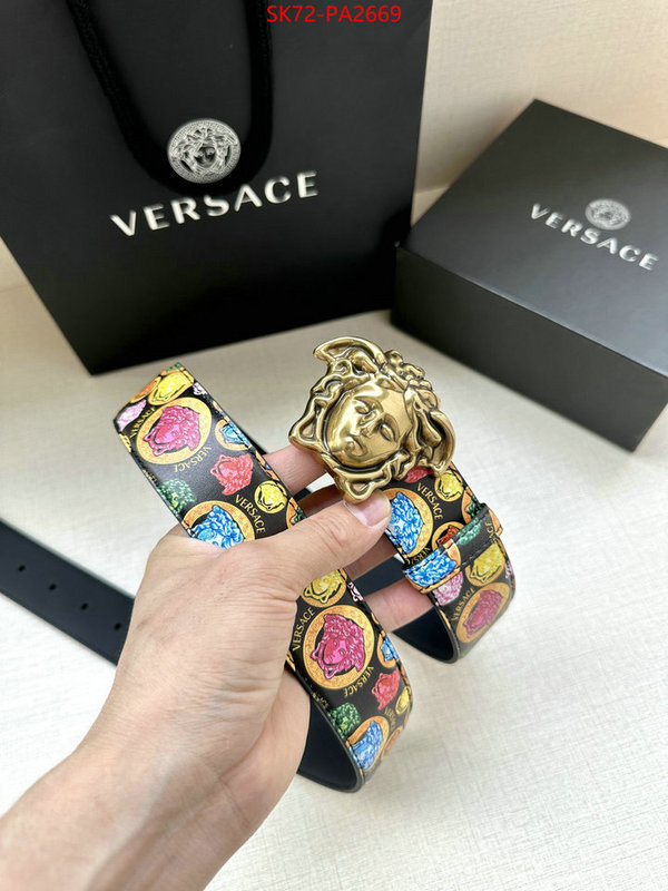 Belts-Versace high quality happy copy ID: PA2669 $: 72USD