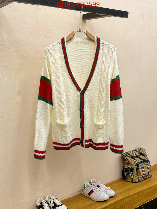 Clothing-Gucci what is aaaaa quality ID: CB7599 $: 95USD