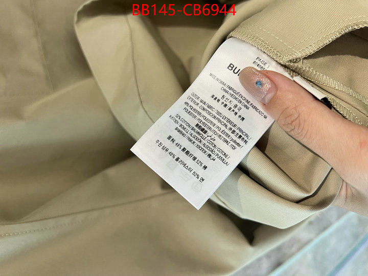 Clothing-Burberry best like ID: CB6944 $: 145USD