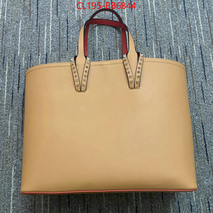 Christian Louboutin Bags(TOP)-Handbag- shop the best high authentic quality replica ID: BB6844 $: 195USD,