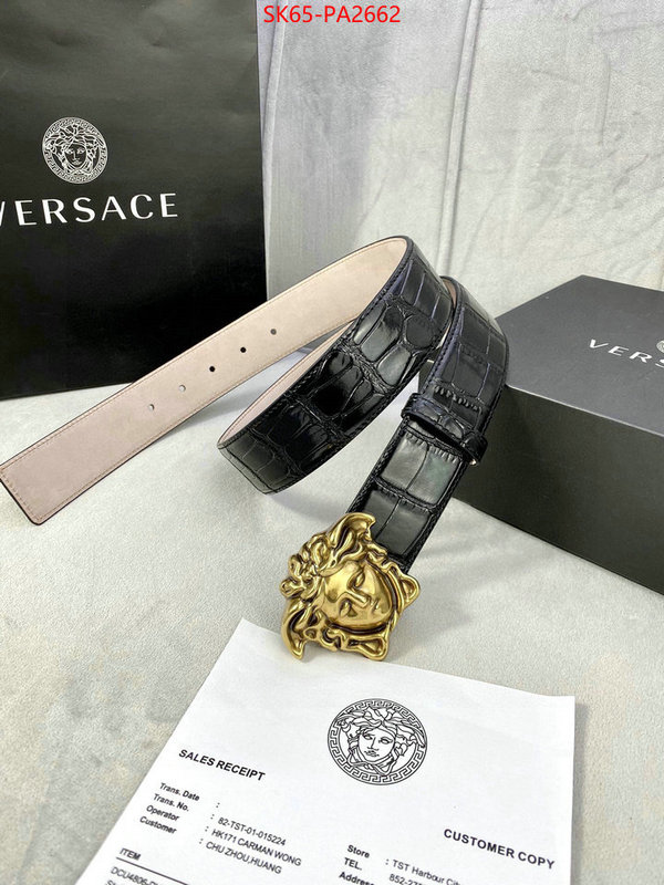 Belts-Versace hot sale ID: PA2662 $: 65USD