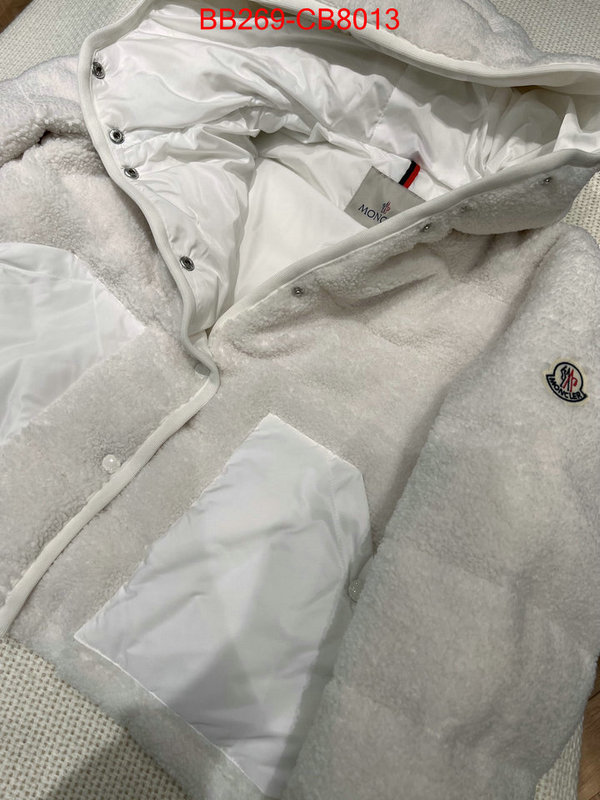 Clothing-Moncler best quality designer ID: CB8013 $: 269USD