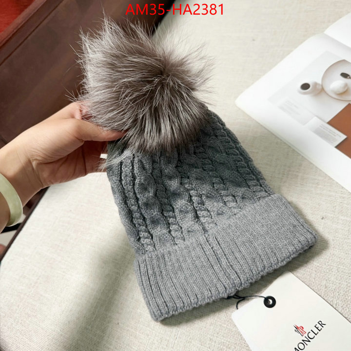 Cap(Hat)-Moncler luxury 7 star replica ID: HA2381 $: 35USD