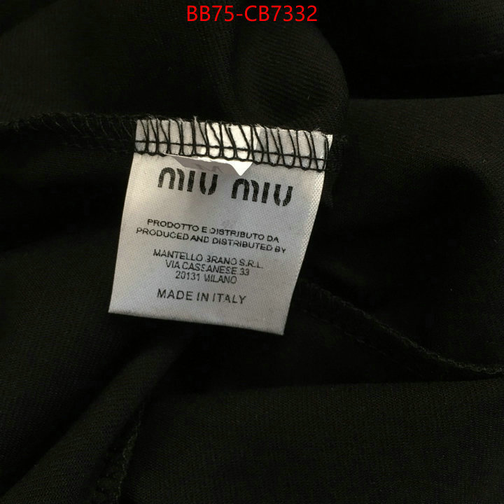 Clothing-MIU MIU aaaaa customize ID: CB7332 $: 75USD