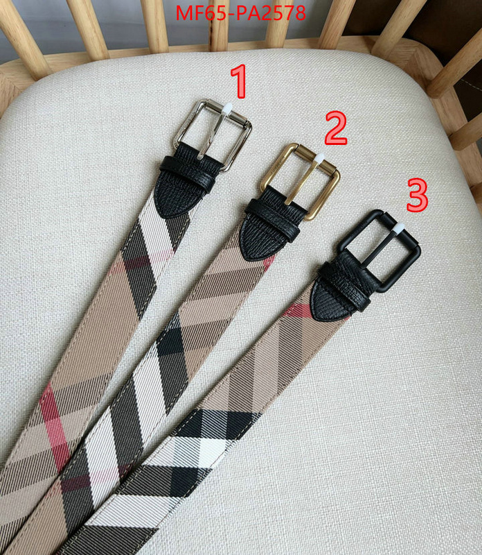 Belts-Burberry exclusive cheap ID: PA2578 $: 65USD