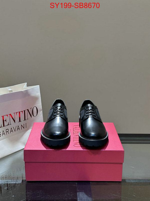 Men Shoes-Valentino fake designer ID: SB8670 $: 199USD