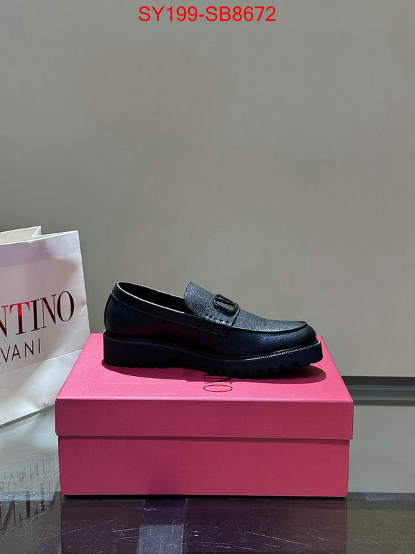 Men Shoes-Valentino buying replica ID: SB8672 $: 199USD