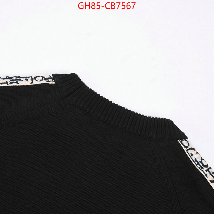 Clothing-Dior 2024 luxury replicas ID: CB7567 $: 85USD