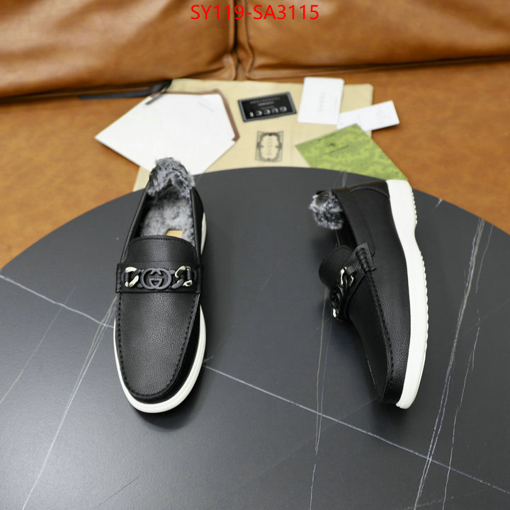 Men Shoes-Gucci 2024 replica wholesale cheap sales online ID: SA3115 $: 119USD