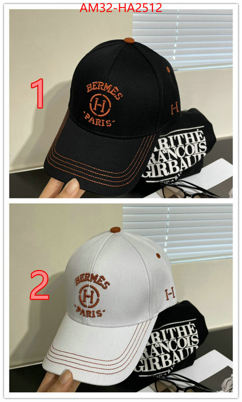 Cap(Hat)-Hermes how to find designer replica ID: HA2512 $: 32USD