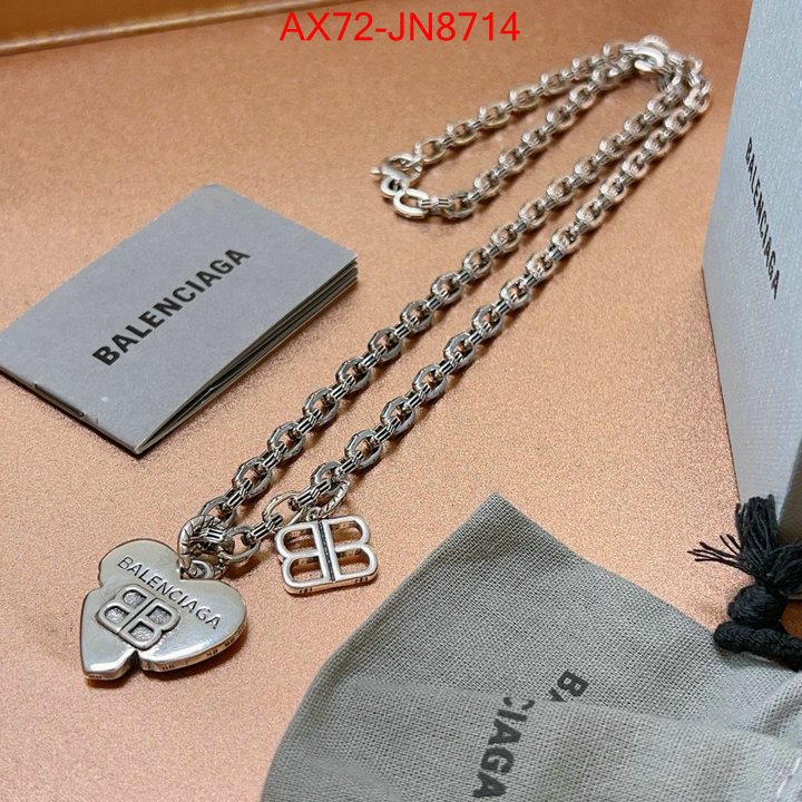 Jewelry-Balenciaga replica 2024 perfect luxury ID: JN8714 $: 72USD