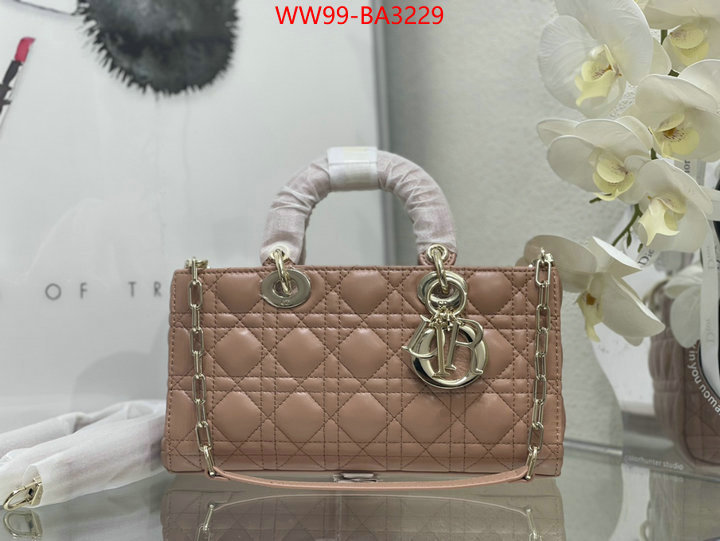 Dior Bags(4A)-Lady- buying replica ID: BA3229 $: 99USD,