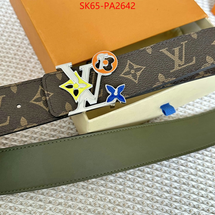 Belts-LV aaaaa+ quality replica ID: PA2642 $: 65USD