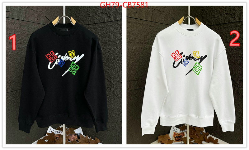 Clothing-Givenchy how to buy replica shop ID: CB7581 $: 79USD