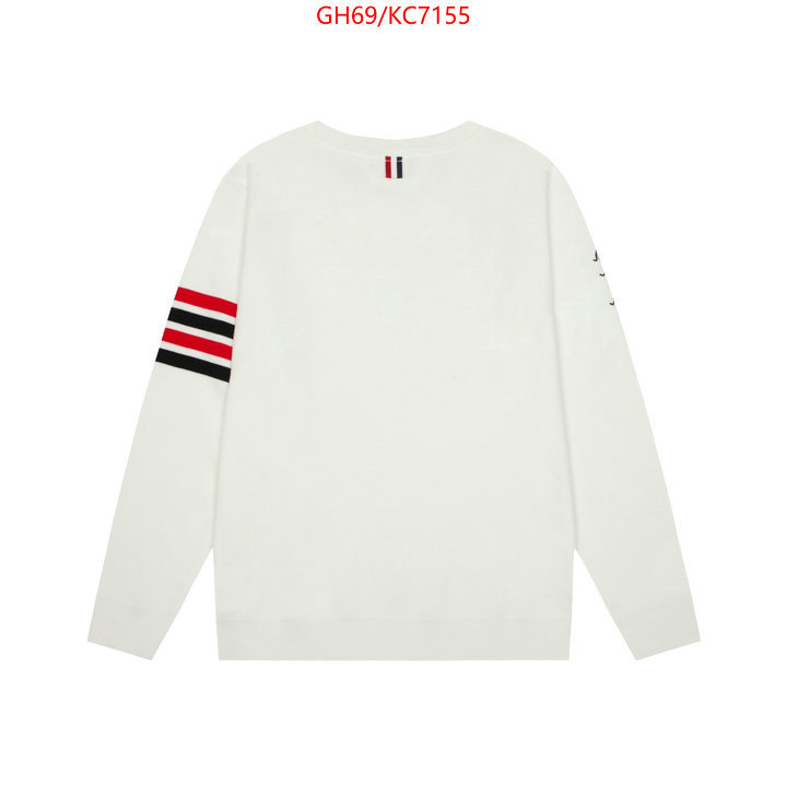 Clothing-Thom Browne exclusive cheap ID: KC7155 $: 69USD