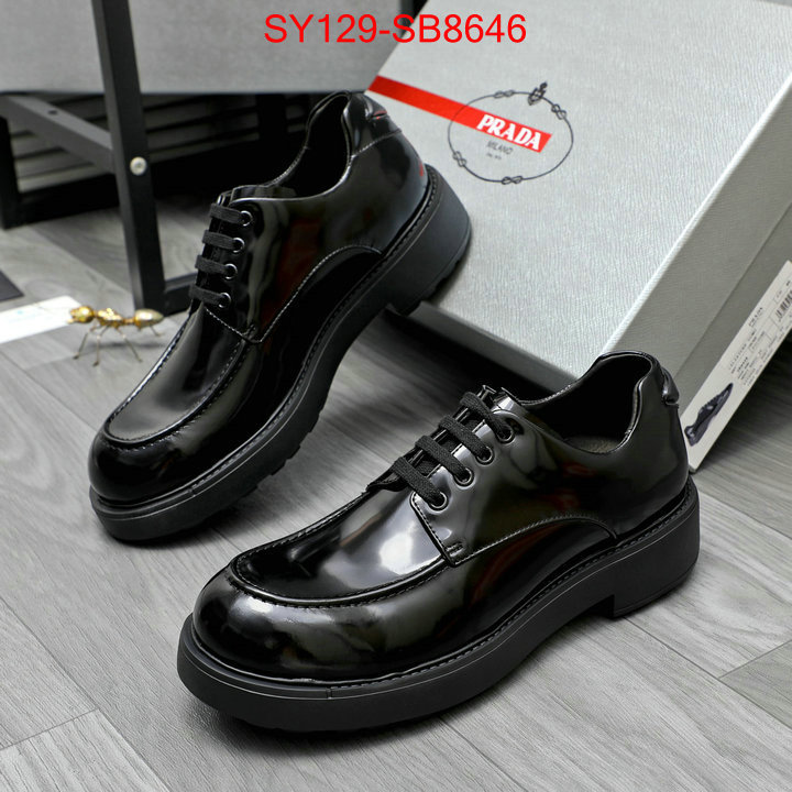 Men shoes-Prada what is top quality replica ID: SB8646 $: 129USD