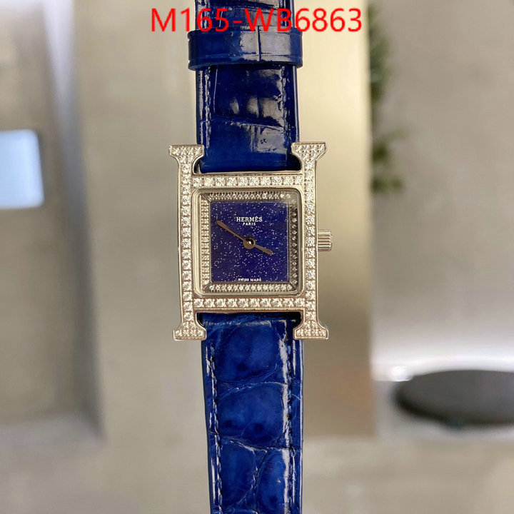 Watch(4A)-Hermes top quality fake ID: WB6863 $: 165USD