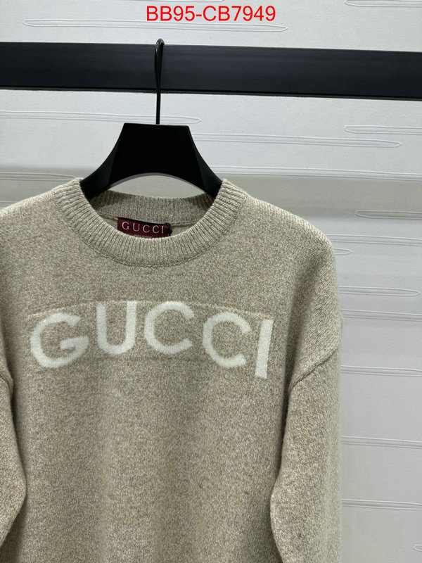 Clothing-Gucci top quality replica ID: CB7949 $: 95USD