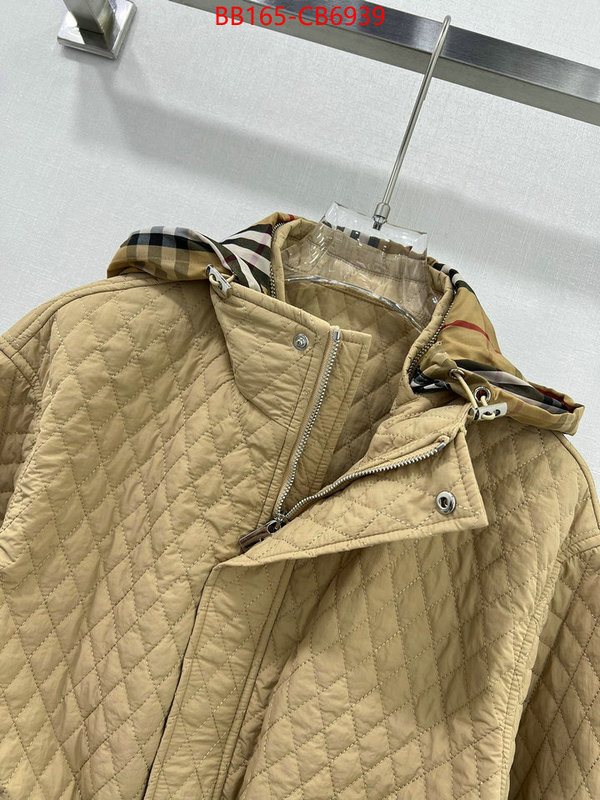 Clothing-Burberry can you buy knockoff ID: CB6939 $: 165USD