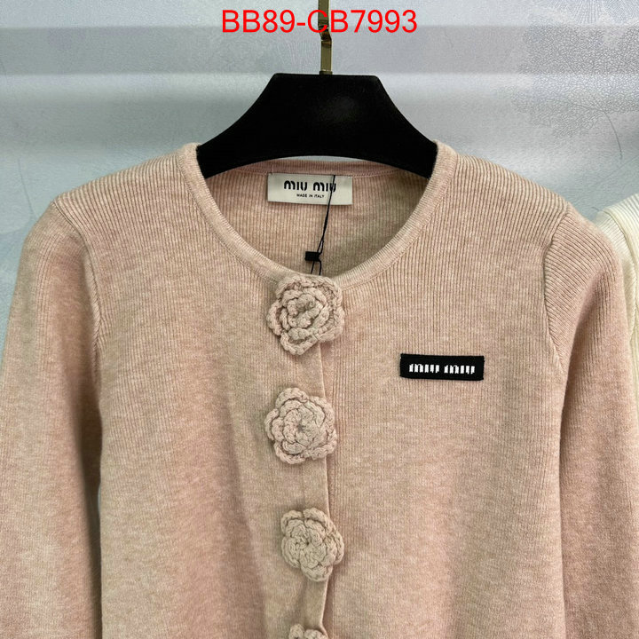 Clothing-MIU MIU can you buy knockoff ID: CB7993 $: 89USD