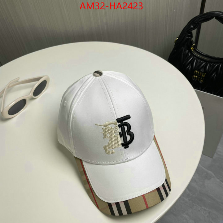 Cap(Hat)-Burberry luxury fake ID: HA2423 $: 32USD